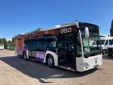 Nuevos buses urbanos de Jaén