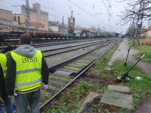 Operatori Alsa Rail, supervisione binari