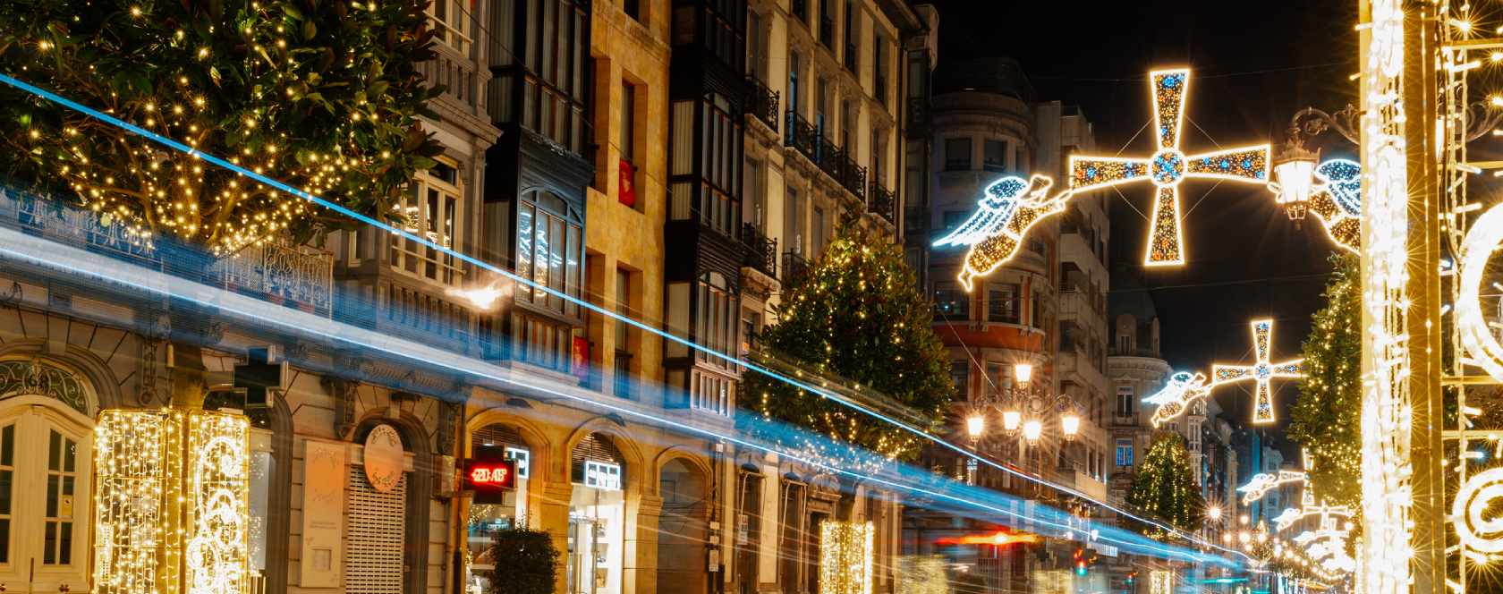 Le bus de Noël d'Oviedo